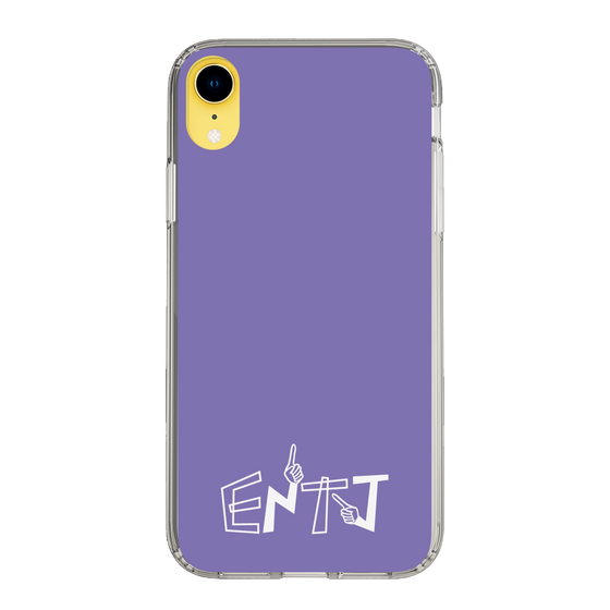 Slim Protection Case［ オリジナル - ENTJ 指揮官 - アルファベット - Purple ］