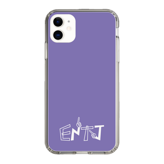 Slim Protection Case［ オリジナル - ENTJ 指揮官 - アルファベット - Purple ］