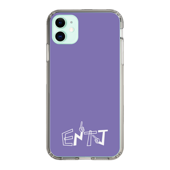 Slim Protection Case［ オリジナル - ENTJ 指揮官 - アルファベット - Purple ］