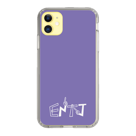 Slim Protection Case［ オリジナル - ENTJ 指揮官 - アルファベット - Purple ］