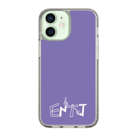 Slim Protection Case［ オリジナル - ENTJ 指揮官 - アルファベット - Purple ］