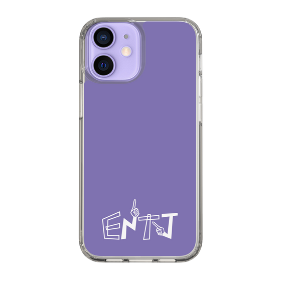 Slim Protection Case［ オリジナル - ENTJ 指揮官 - アルファベット - Purple ］