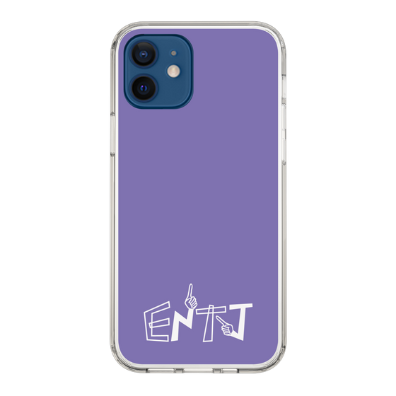 Slim Protection Case［ オリジナル - ENTJ 指揮官 - アルファベット - Purple ］