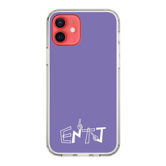 Slim Protection Case［ オリジナル - ENTJ 指揮官 - アルファベット - Purple ］