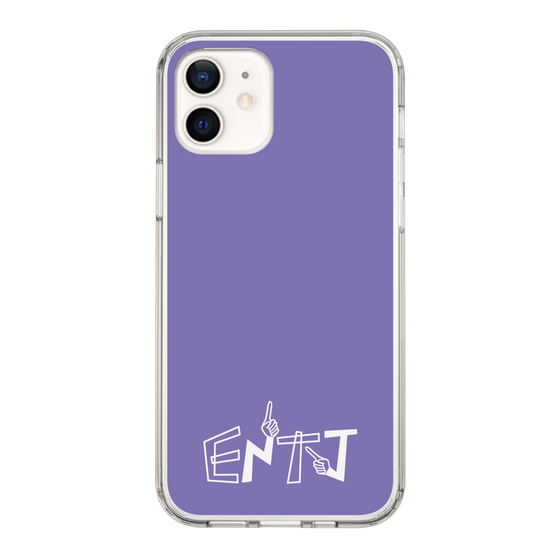 Slim Protection Case［ オリジナル - ENTJ 指揮官 - アルファベット - Purple ］