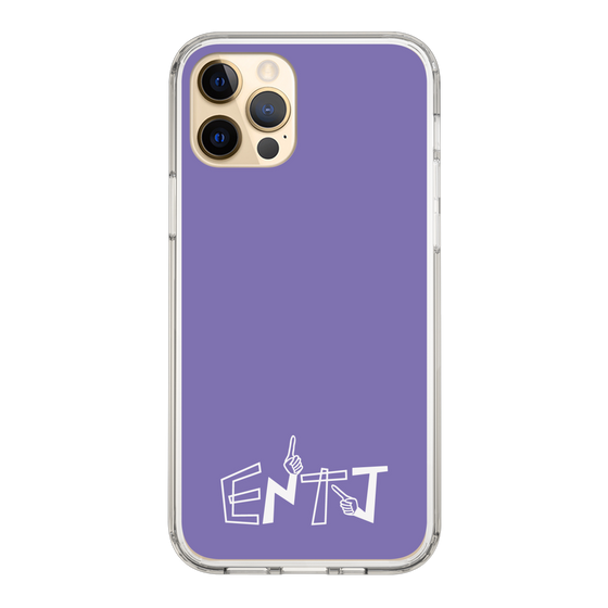 Slim Protection Case［ オリジナル - ENTJ 指揮官 - アルファベット - Purple ］
