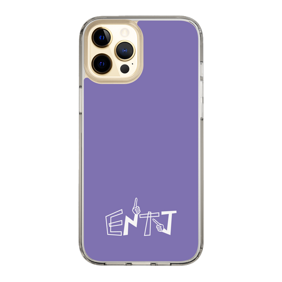 Slim Protection Case［ オリジナル - ENTJ 指揮官 - アルファベット - Purple ］