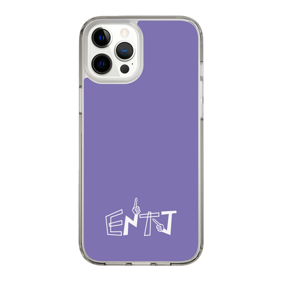 Slim Protection Case［ オリジナル - ENTJ 指揮官 - アルファベット - Purple ］