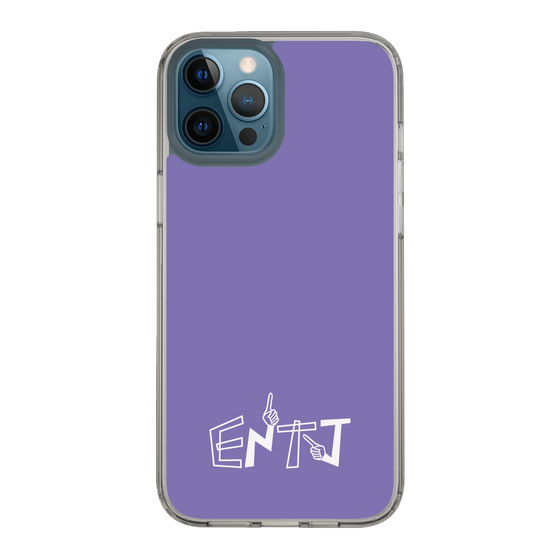 Slim Protection Case［ オリジナル - ENTJ 指揮官 - アルファベット - Purple ］