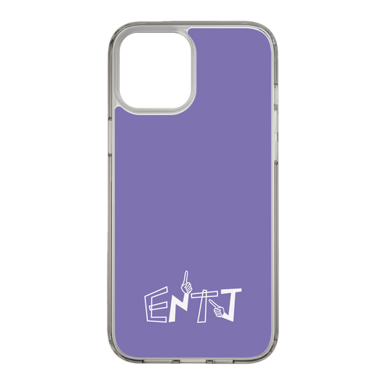 Slim Protection Case［ オリジナル - ENTJ 指揮官 - アルファベット - Purple ］