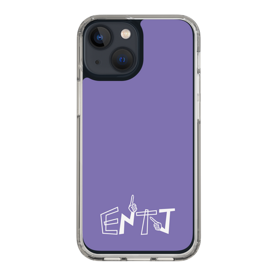 Slim Protection Case［ オリジナル - ENTJ 指揮官 - アルファベット - Purple ］