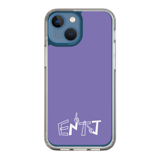 Slim Protection Case［ オリジナル - ENTJ 指揮官 - アルファベット - Purple ］