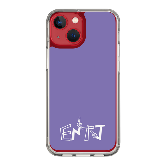 Slim Protection Case［ オリジナル - ENTJ 指揮官 - アルファベット - Purple ］
