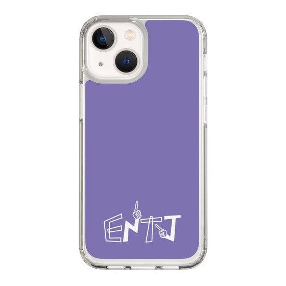 Slim Protection Case［ オリジナル - ENTJ 指揮官 - アルファベット - Purple ］