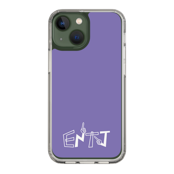 Slim Protection Case［ オリジナル - ENTJ 指揮官 - アルファベット - Purple ］