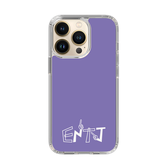 Slim Protection Case［ オリジナル - ENTJ 指揮官 - アルファベット - Purple ］