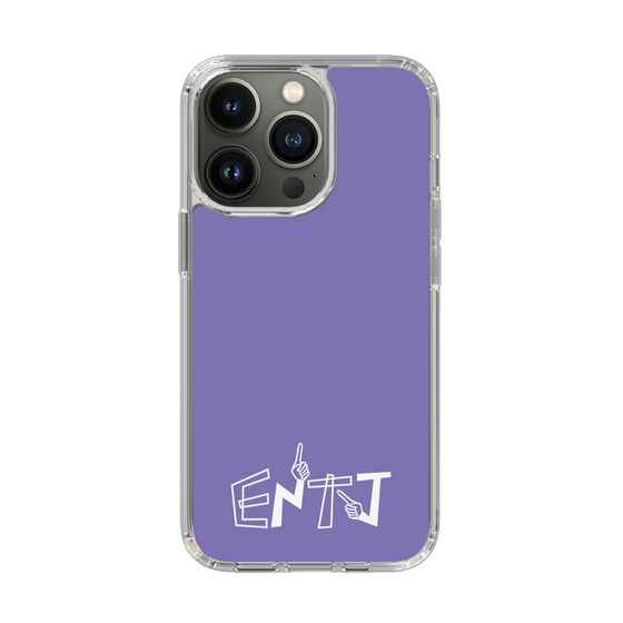 Slim Protection Case［ オリジナル - ENTJ 指揮官 - アルファベット - Purple ］