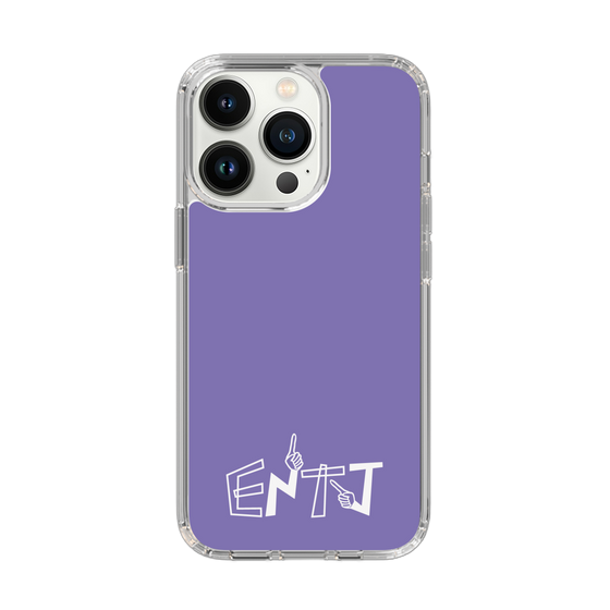 Slim Protection Case［ オリジナル - ENTJ 指揮官 - アルファベット - Purple ］