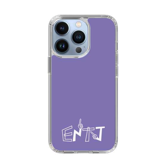 Slim Protection Case［ オリジナル - ENTJ 指揮官 - アルファベット - Purple ］