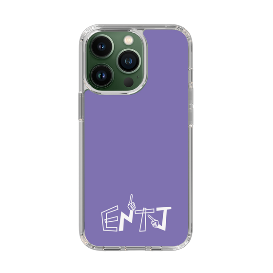 Slim Protection Case［ オリジナル - ENTJ 指揮官 - アルファベット - Purple ］