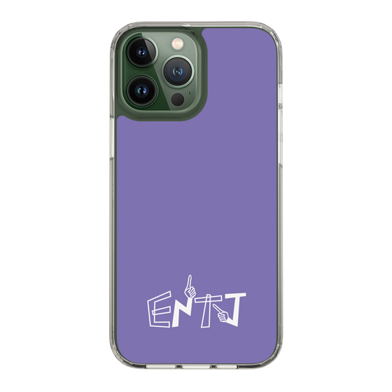 Slim Protection Case［ オリジナル - ENTJ 指揮官 - アルファベット - Purple ］