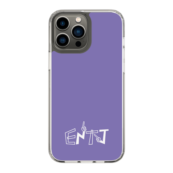 Slim Protection Case［ オリジナル - ENTJ 指揮官 - アルファベット - Purple ］