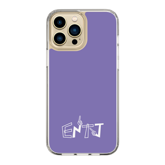 Slim Protection Case［ オリジナル - ENTJ 指揮官 - アルファベット - Purple ］