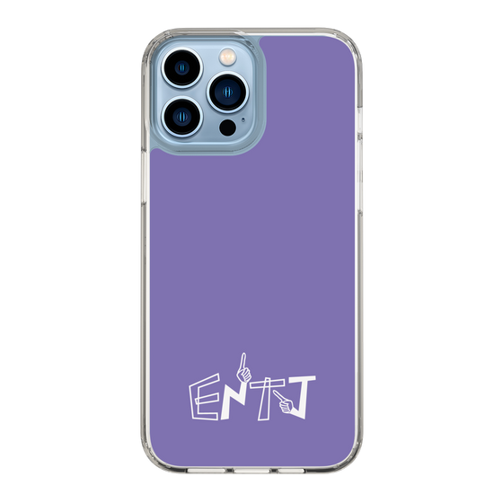 Slim Protection Case［ オリジナル - ENTJ 指揮官 - アルファベット - Purple ］