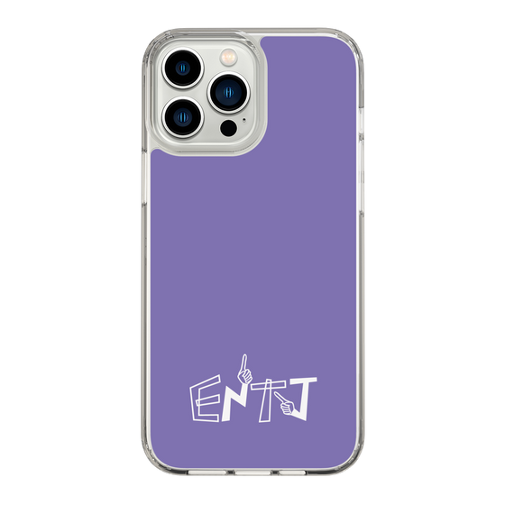 Slim Protection Case［ オリジナル - ENTJ 指揮官 - アルファベット - Purple ］