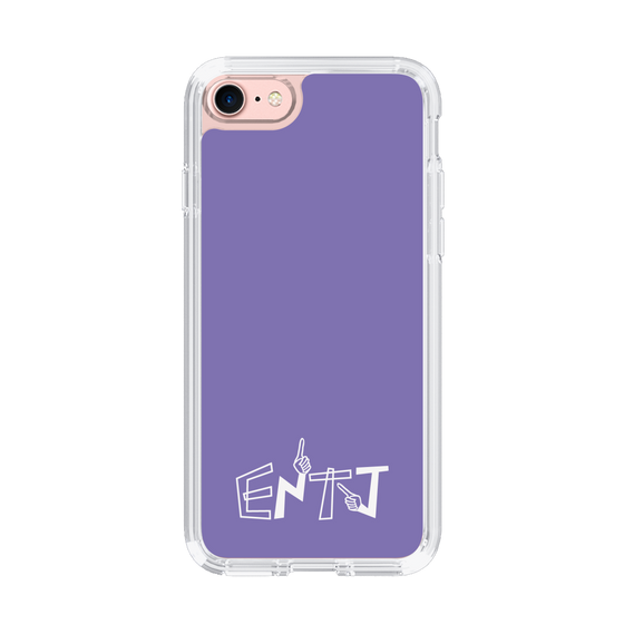Slim Protection Case［ オリジナル - ENTJ 指揮官 - アルファベット - Purple ］