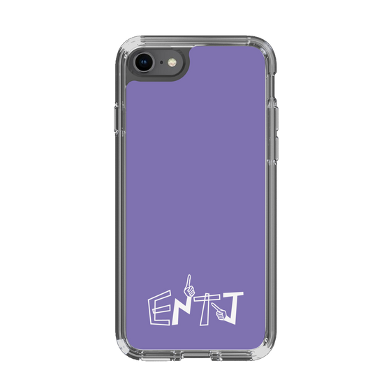 Slim Protection Case［ オリジナル - ENTJ 指揮官 - アルファベット - Purple ］