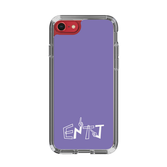 Slim Protection Case［ オリジナル - ENTJ 指揮官 - アルファベット - Purple ］