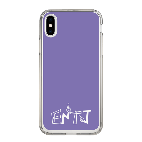 Slim Protection Case［ オリジナル - ENTJ 指揮官 - アルファベット - Purple ］