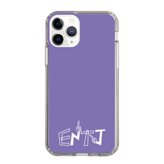 Slim Protection Case［ オリジナル - ENTJ 指揮官 - アルファベット - Purple ］