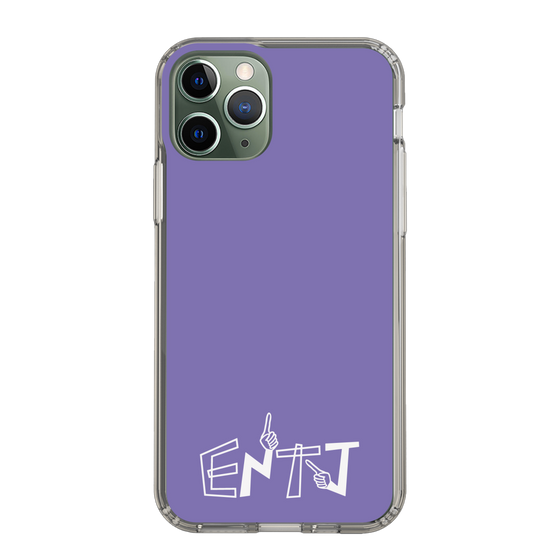 Slim Protection Case［ オリジナル - ENTJ 指揮官 - アルファベット - Purple ］