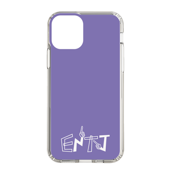 Slim Protection Case［ オリジナル - ENTJ 指揮官 - アルファベット - Purple ］