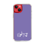 Slim Protection Case［ オリジナル - ENTJ 指揮官 - アルファベット - Purple ］