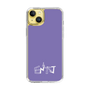 Slim Protection Case［ オリジナル - ENTJ 指揮官 - アルファベット - Purple ］