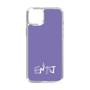 Slim Protection Case［ オリジナル - ENTJ 指揮官 - アルファベット - Purple ］