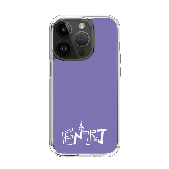 Slim Protection Case［ オリジナル - ENTJ 指揮官 - アルファベット - Purple ］
