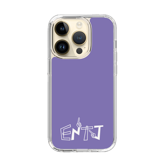 Slim Protection Case［ オリジナル - ENTJ 指揮官 - アルファベット - Purple ］