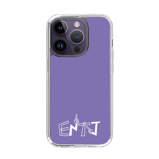 Slim Protection Case［ オリジナル - ENTJ 指揮官 - アルファベット - Purple ］