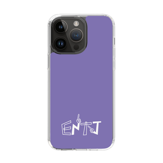 Slim Protection Case［ オリジナル - ENTJ 指揮官 - アルファベット - Purple ］