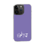 Slim Protection Case［ オリジナル - ENTJ 指揮官 - アルファベット - Purple ］