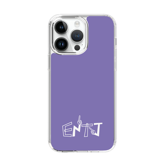 Slim Protection Case［ オリジナル - ENTJ 指揮官 - アルファベット - Purple ］