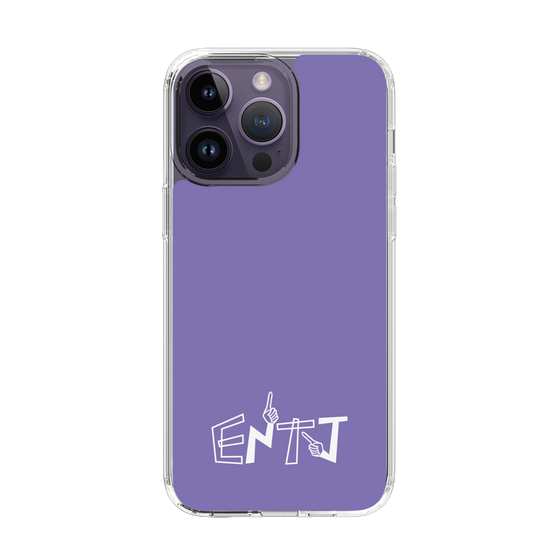 Slim Protection Case［ オリジナル - ENTJ 指揮官 - アルファベット - Purple ］