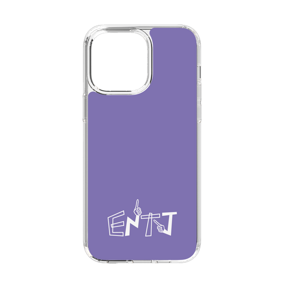 Slim Protection Case［ オリジナル - ENTJ 指揮官 - アルファベット - Purple ］