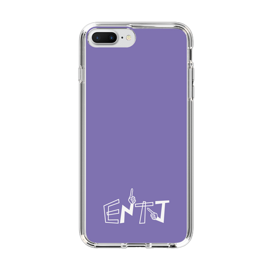 Slim Protection Case［ オリジナル - ENTJ 指揮官 - アルファベット - Purple ］