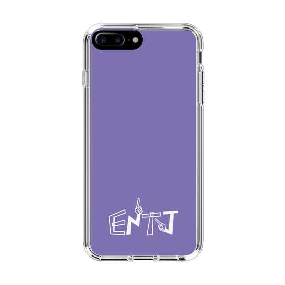Slim Protection Case［ オリジナル - ENTJ 指揮官 - アルファベット - Purple ］