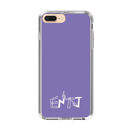 Slim Protection Case［ オリジナル - ENTJ 指揮官 - アルファベット - Purple ］